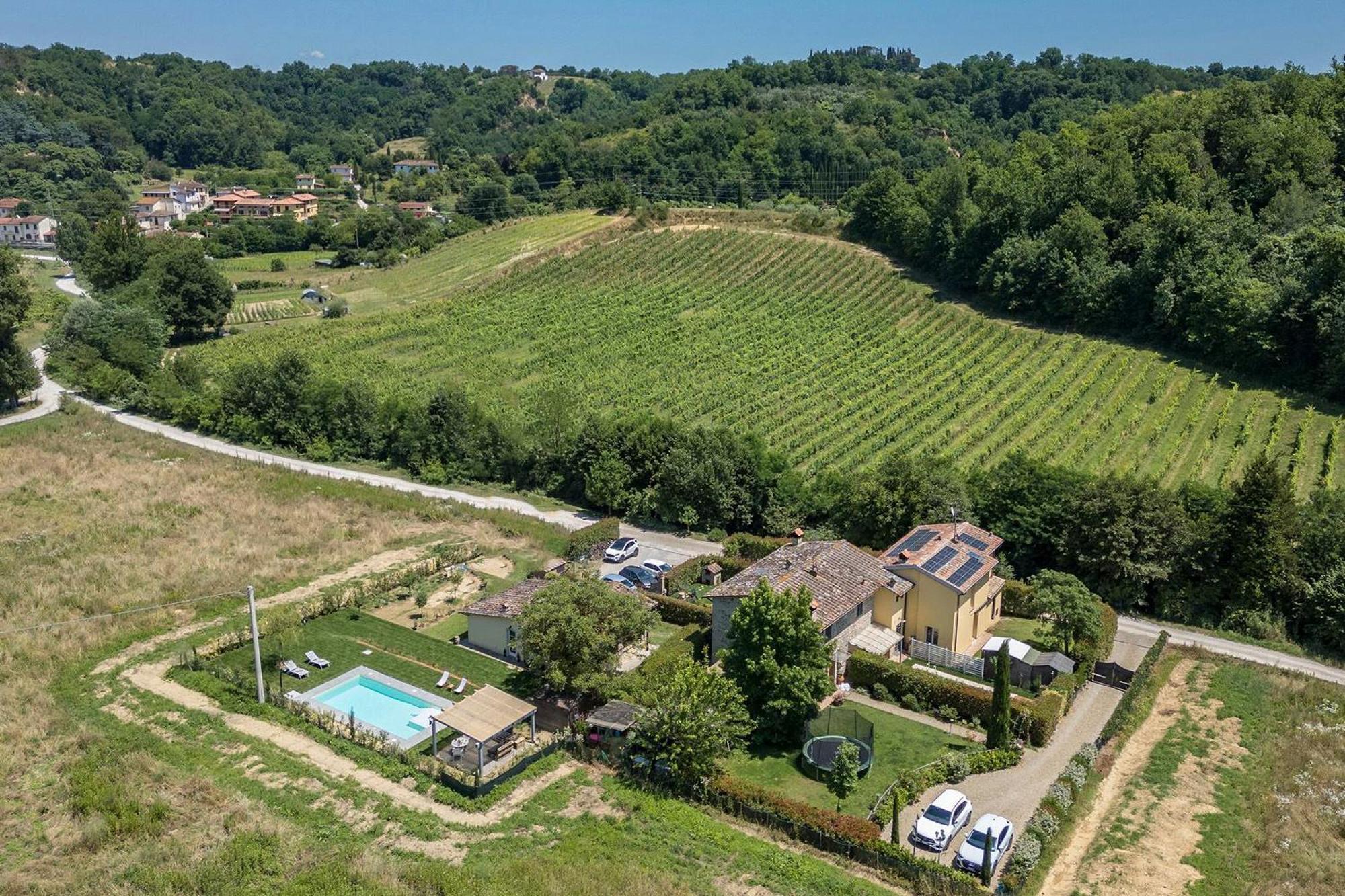 Il Fienile Toscano Villa Montevarchi Exteriör bild