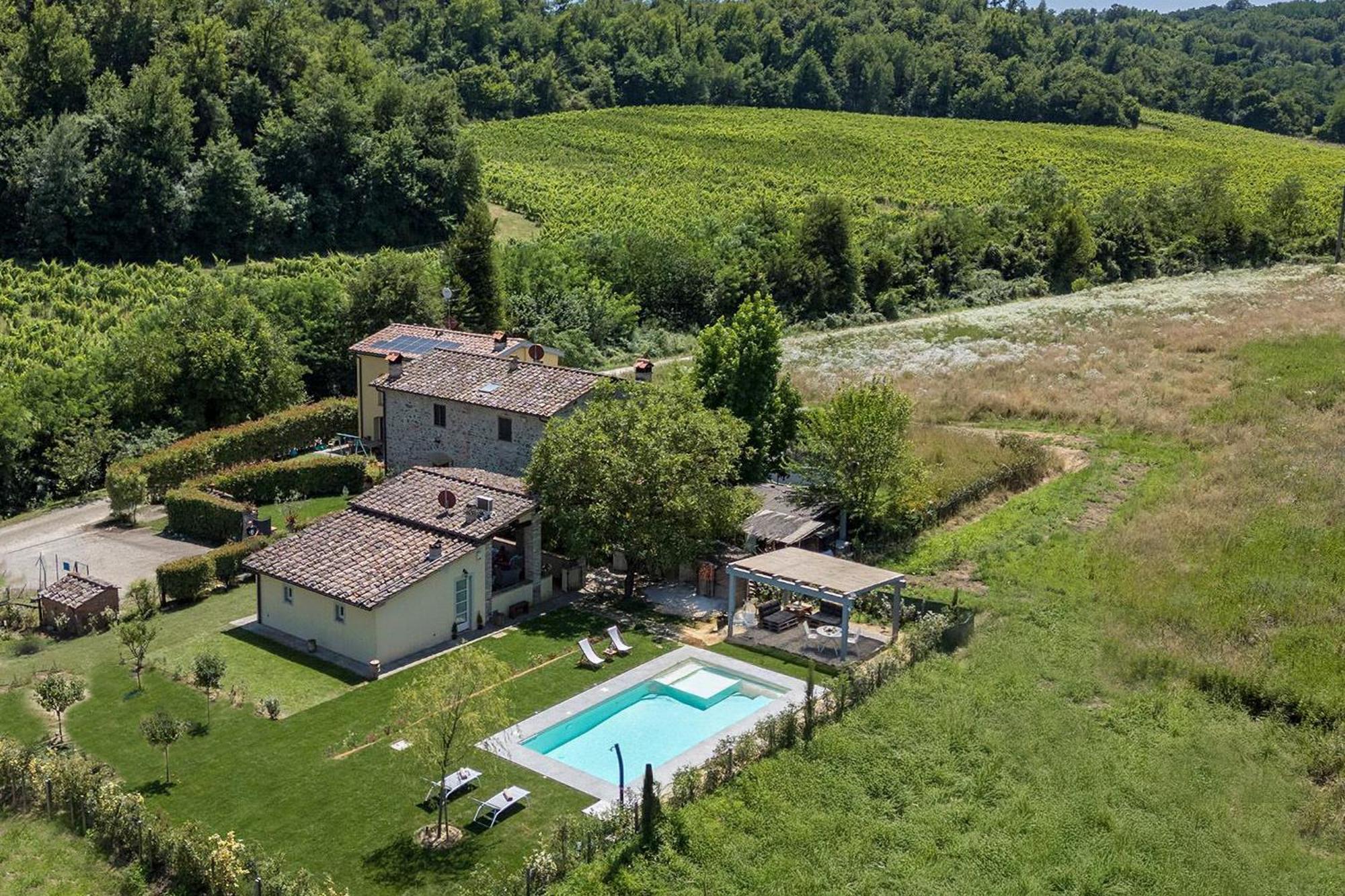 Il Fienile Toscano Villa Montevarchi Exteriör bild